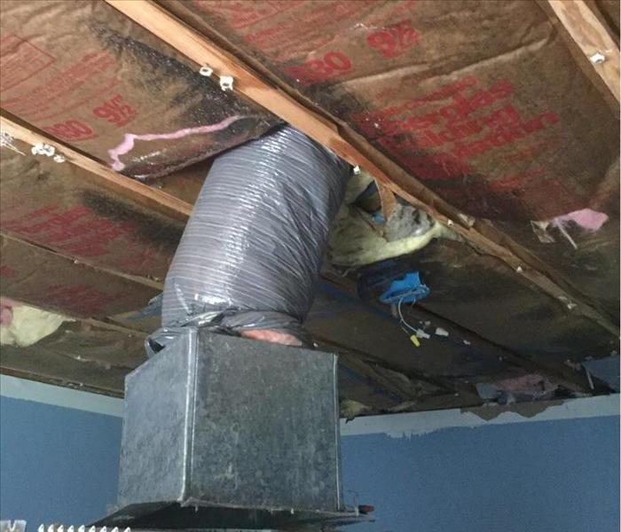 West Hartford Commercial Ceiling Damage Repair - After Ceiling Damage